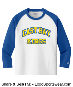 KINGS-BLUE-sleeves-baseball-T Design Zoom